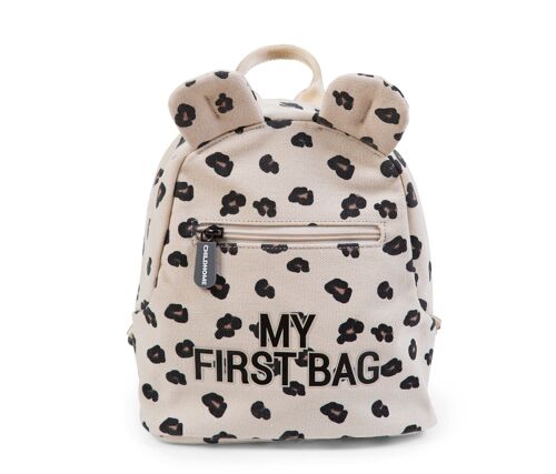 CHILDHOME, Kids my first bag canvas leopard