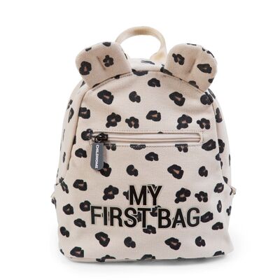 CHILDHOME, Kids my first bag canvas leopard