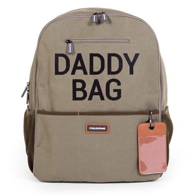 CHILDHOME, Daddy Bag Khaki Wickelrucksack