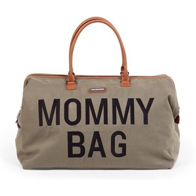 CHILDHOME, Mommy bag bolso cambiador caqui