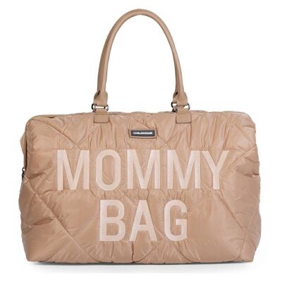 CHILDHOME, Mommy bag changing bag - quilted - beige