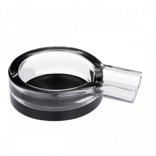 Cigar Ashtray Glass round 1 Slot / 421170