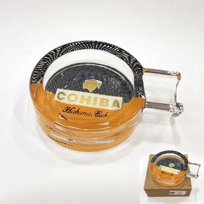 Ashtray glass 1 cigar / ASH-326-6