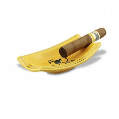 Ceramic ashtray coh. yellow / ash-121a