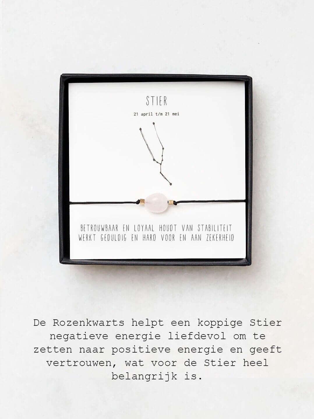 Bracciale Toro - Quarzo rosa