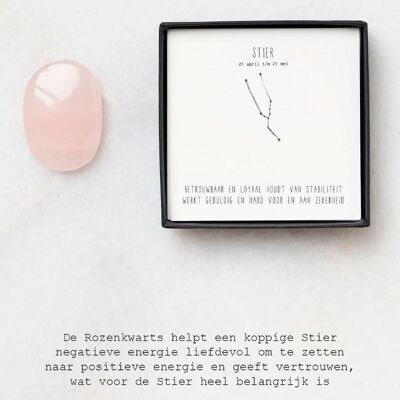 Taurus - Rose Quartz GEMSTONE