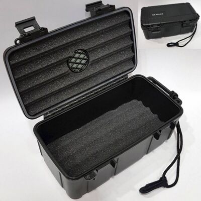 TRAVEL HUMIDOR 10 cigar BLACK / CB-309