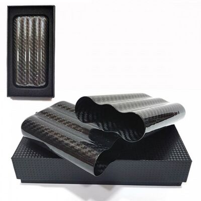 Cigar case - 3 cigars CARBON FIBER / 4037