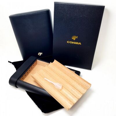 COHIBA Travel cigar case  - 5 cigars / COB-5C