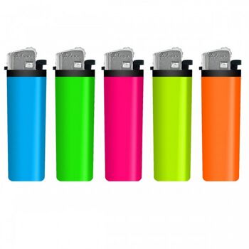 BRIQUET FLINT HC COULEURS NÉON dis 50 / 211004