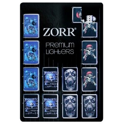 Zorr Oil lighter Skull / 68910