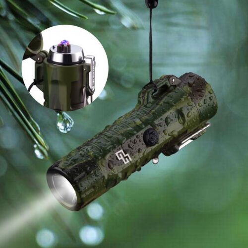 Double whaterproof Camouflage flashlighter  /GG / ARC-016-CA