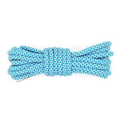 feterz | Cordon redondo azul | Longitud: 140 cm | Espesor: 4,5 mm