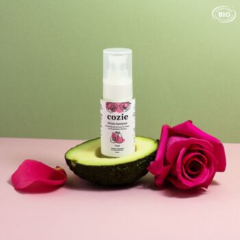 Sérum repulpant à l’eau florale de rose et à la protéine d’avocat 1