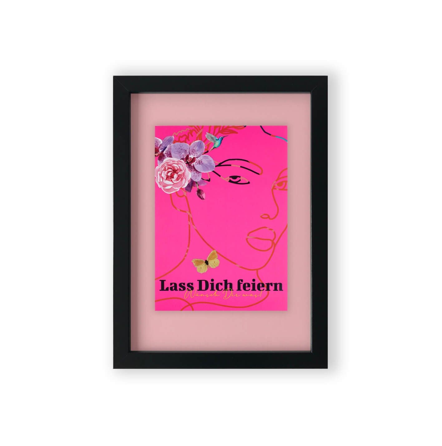 Lass Dich feiern | mit Rahmen