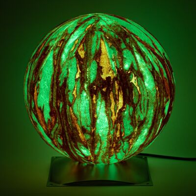 Boule Epstein Sahara socle inox LED RGBCCT (30 cm)