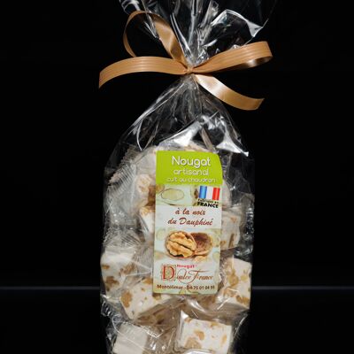 Bag of 200 g Soft nougat with Walnuts from Dauphiné