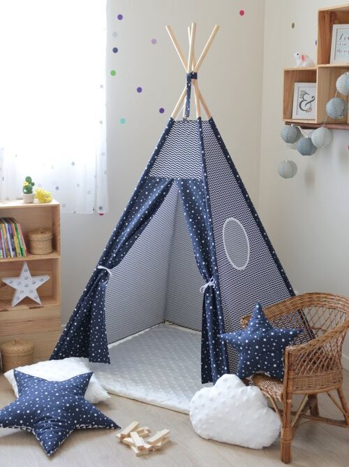 Tipi enfant Bleu marine