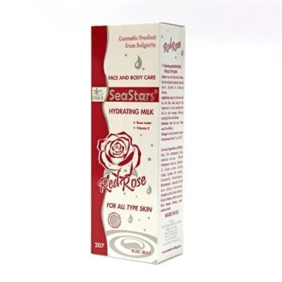 Red Rose Hydrating & Cleansing Milk By Black Sea Stars 180ml