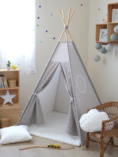 Tipi enfant Gris taupe