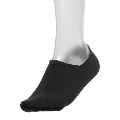 No show Cada Sneaker socks | 2 pair | size 35 to 48 | black | seamless