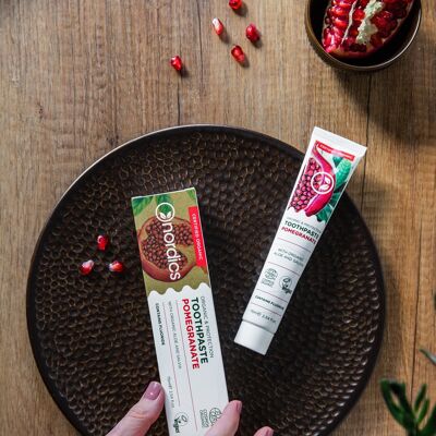 Nordics Organic Protection Toothpaste Pomegranate And Mint