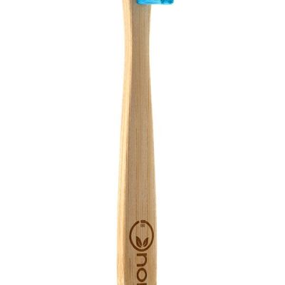 Nordics Oral Care Bamboo Children's Toothbrush With Blue Bristles