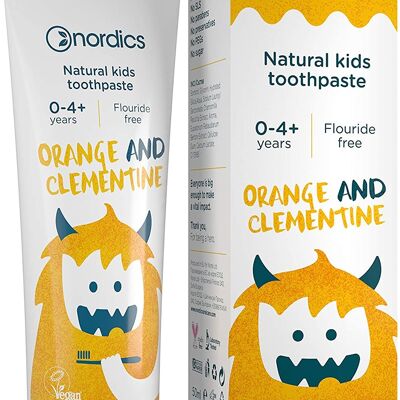 Nordics Natural Kids Toothpaste Orange and Clementine