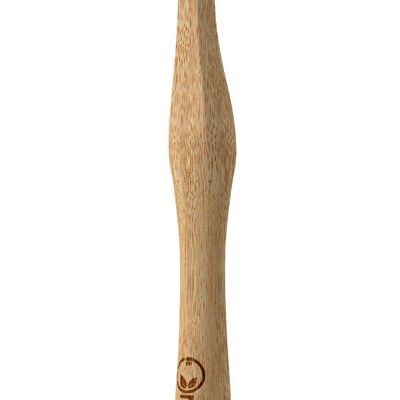 Nordics Adult Bamboo Toothbrush With Pink Bristles.