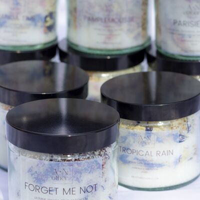 Starter Pack - 18x Organic handmade scented bath salts - 250g - mixed fragrances