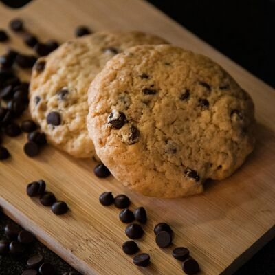 ORGANIC dark chocolate chip cookies