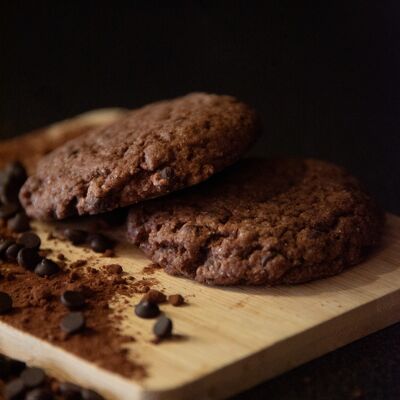 Organic choc cookies