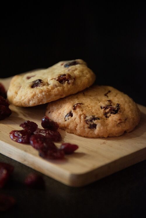 Cookies cranberries - flocons d'avoine BIO
