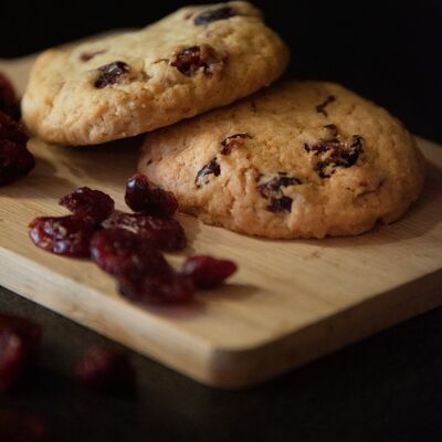 Cookies cranberries - flocons d'avoine BIO