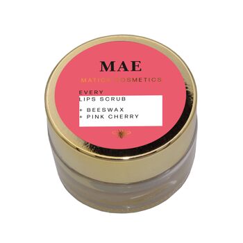 Matica Cosmetics Lip Scrub MAE - Pink Cherry 1