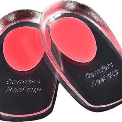 Silicone insole | heel sole | red | Blue | Size 40 – 45