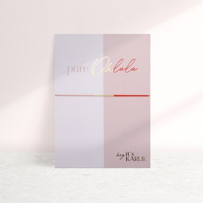 PURE Ohlala Armband - Karte "PURE Ohlala"