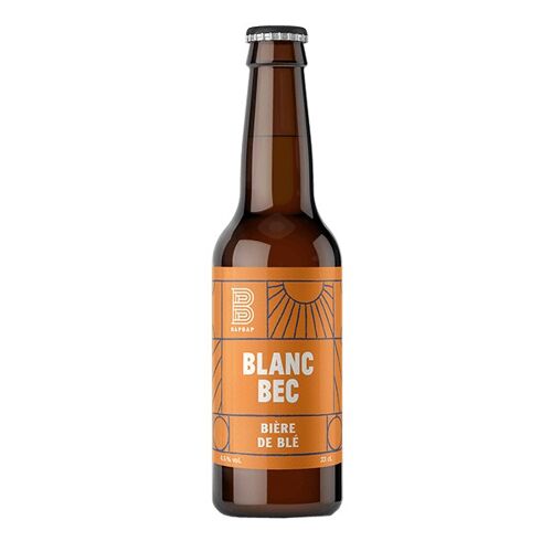 BAPBAP Blanc Bec - Bière de Blé (bouteille 33cl)