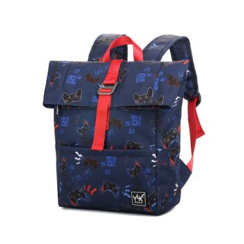 Sac à dos d'origine YLX | Enfant - Gamer bleu marine - NBG 2