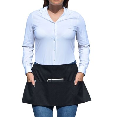 Short work apron AntiCovid-19 | Self-disinfectant and stain-resistant