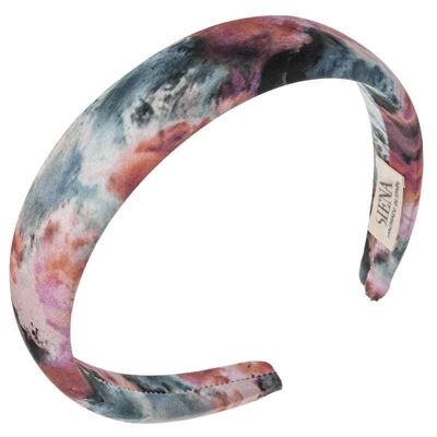 Handmade in Spain lined stained print hairband