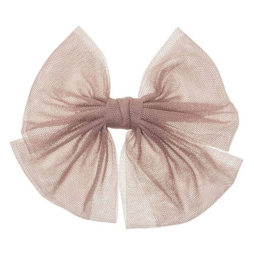 Handmade tull maxi hairbow 18 cm. with barrette