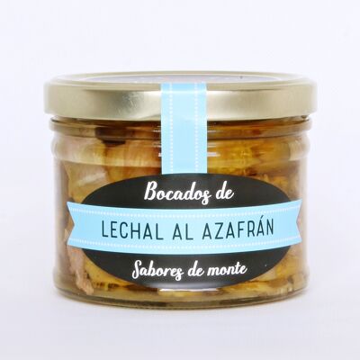 Bocados de lechal al azafrán