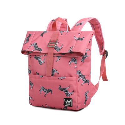 Mochila original YLX | Niños - Cebra rosa fuerte -HPZ