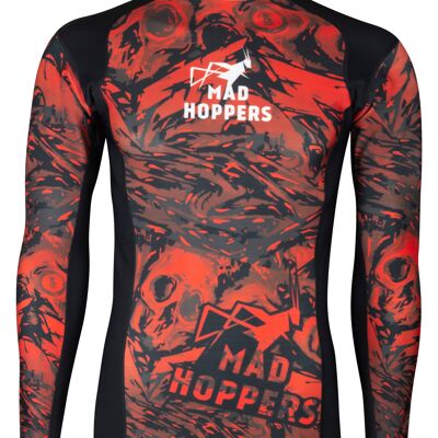Thermoshirt | Longsleeve | Hells Gate (red) | Mad Hoppers