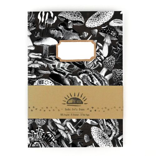 Mushroom Print Notebook