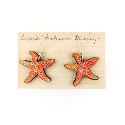 Asterozoa Starfish Earrings
