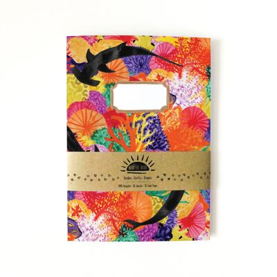 Anthozoa Coral Reef Print Lined Journal