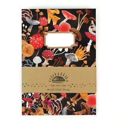 Fungi Print Notebook