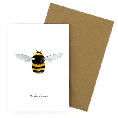 Tarjeta de felicitación Mellifera Bumble Bee